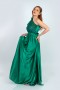 rochie cleopatra verde smarald cu paiete